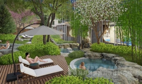 深度研究溫泉度假村特色塑造的景觀設(shè)計途徑