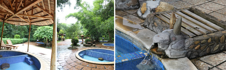 溫泉規(guī)劃升級前林豐溫泉設施簡單陳舊