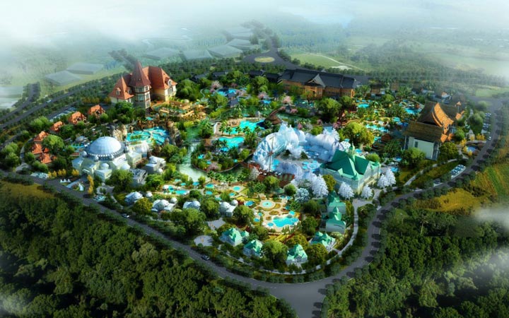 廣東恩平恒大溫泉設(shè)計(jì)