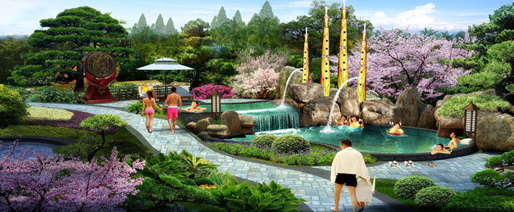 貴陽(yáng)香紙溝金孔雀溫泉旅游度假景區(qū)